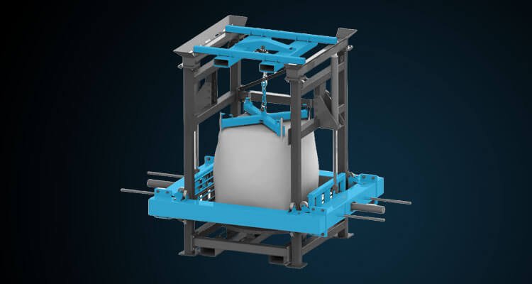 Floveyor thumbnail render of a bulk bag conditioner