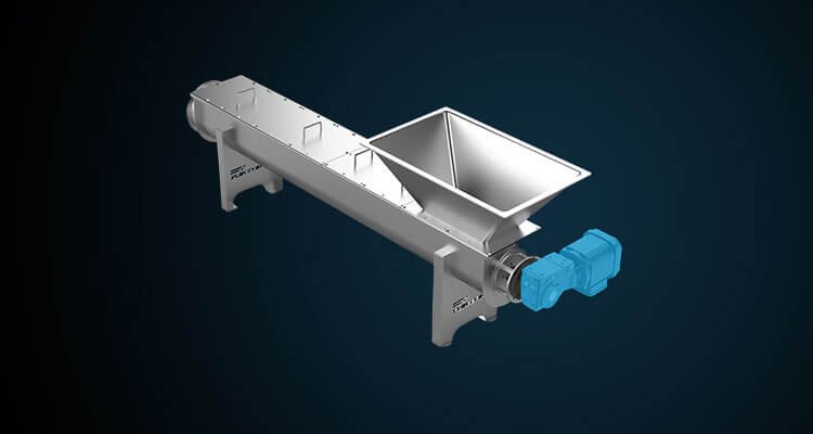 render of a floveyor screw conveyor